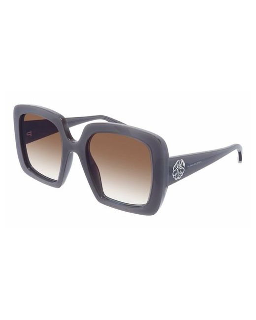 Alexander McQueen Солнцезащитные очки AM0378S 004 прямоугольные для