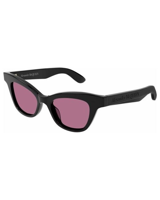Alexander McQueen Солнцезащитные очки AM0381S 002 прямоугольные для