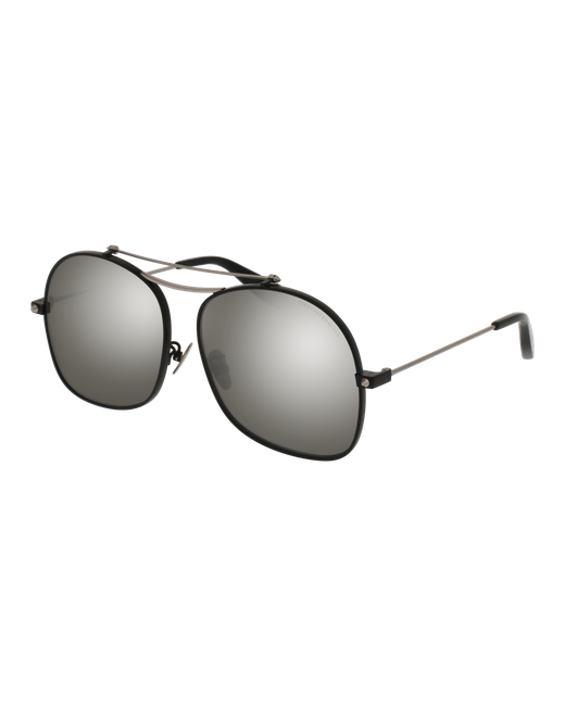 Alexander McQueen Солнцезащитные очки AM0088S 002 прямоугольные оправа