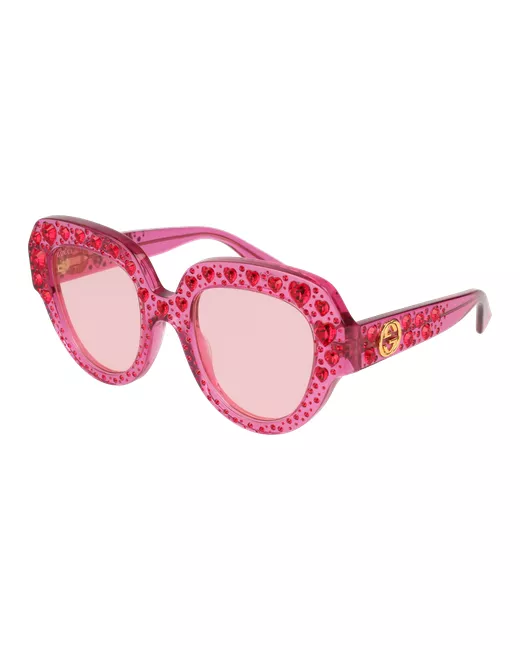Gucci Солнцезащитные очки GG0308S 003 прямоугольные для