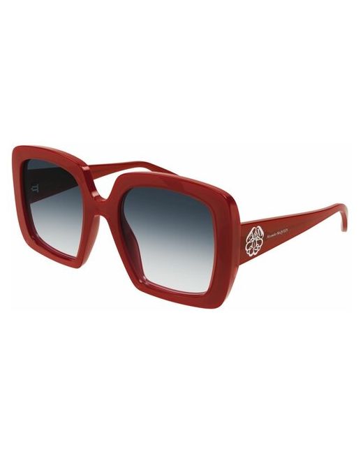 Alexander McQueen Солнцезащитные очки AM0378S 003 прямоугольные для