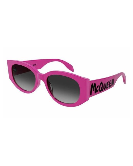 Alexander McQueen Солнцезащитные очки AM0330S 006 прямоугольные для