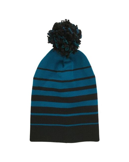 Anru Шапка бини демисезон/зима размер Универсальный черный синий