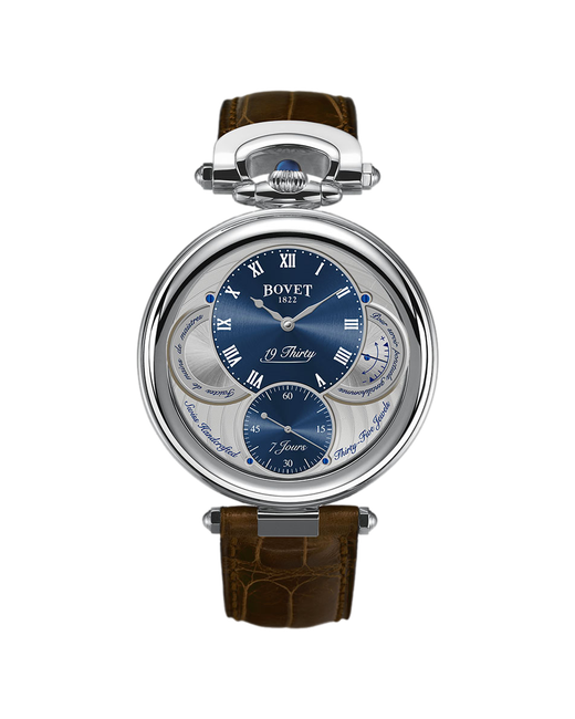 Bovet Наручные часы 19Thirty 42 mm NTS0004 синий серебряный