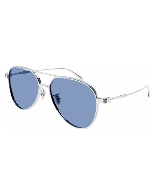 Alexander McQueen Солнцезащитные очки AM0373S 003 прямоугольные оправа