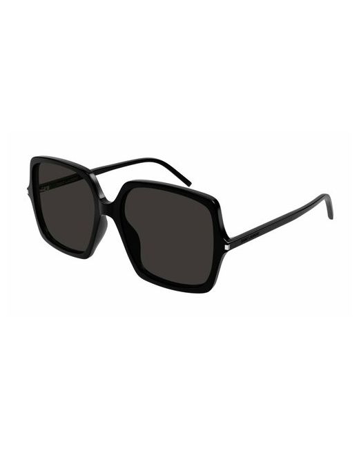 Saint Laurent Солнцезащитные очки SL591 001 прямоугольные для