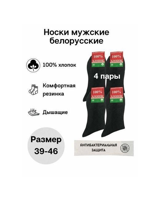 Республика Беларусь носки 4 пары классические износостойкие усиленная пятка на Новый год антибактериальные свойства 23 февраля размер 25