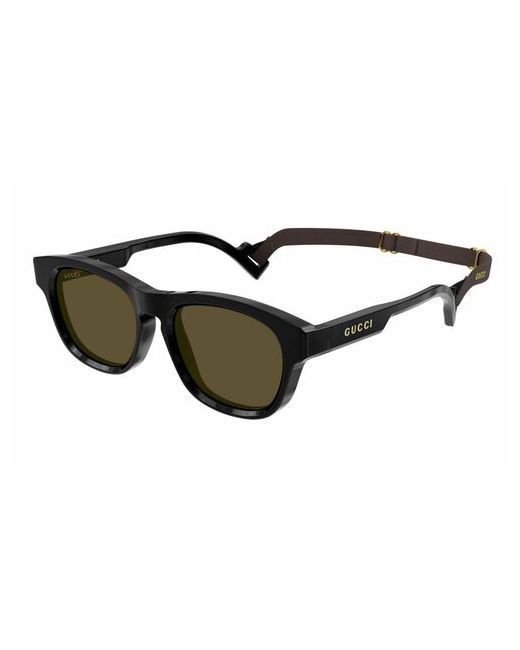 Gucci Солнцезащитные очки GG1238S 001 прямоугольные оправа для
