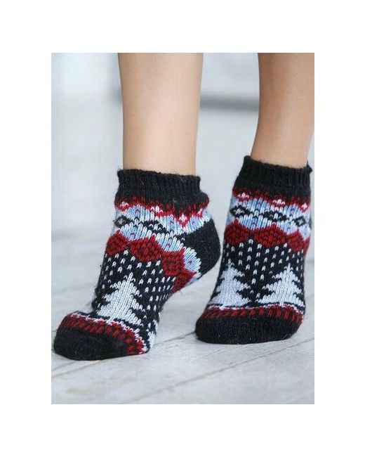 Бабушкины носки носки укороченные размер 38-40 мультиколор