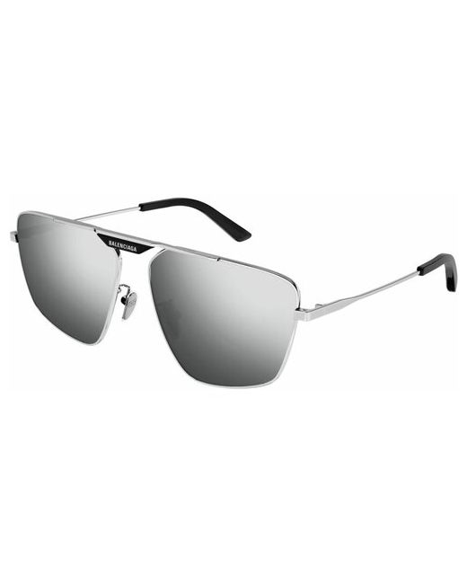 Balenciaga Солнцезащитные очки BB0246SA 002 прямоугольные оправа для