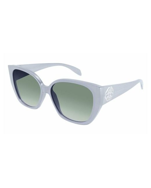 Alexander McQueen Солнцезащитные очки AM0284S 006 прямоугольные для