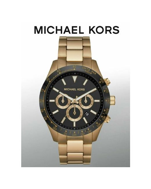 Michael Kors Наручные часы наручные золотые черный циферблат