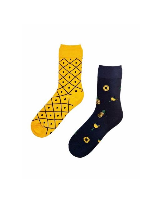 Disparo носки средние фантазийные размер 35-43 желтый