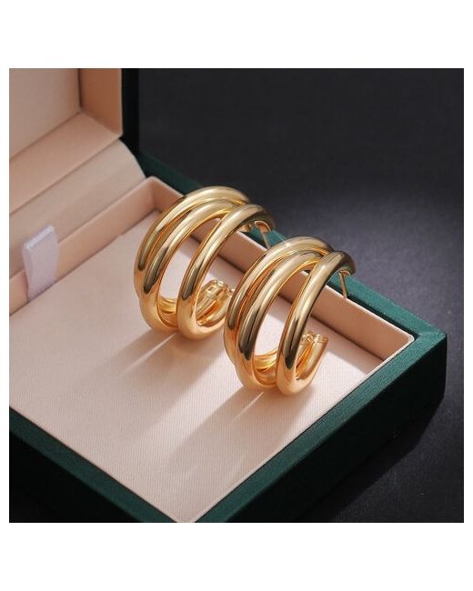 Fashion Jewelry Серьги конго размер/диаметр 20 мм.