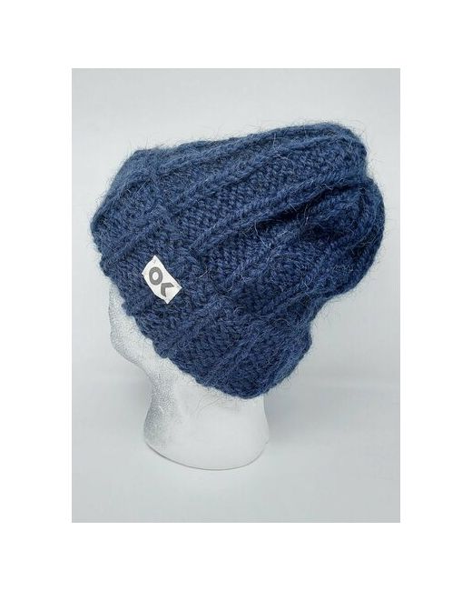 OK Hand Made Knit Шапка демисезонная вязаная размер OneSize