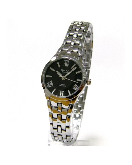 Omax Наручные часы Часы наручные на металлическом браслете черный серебряный