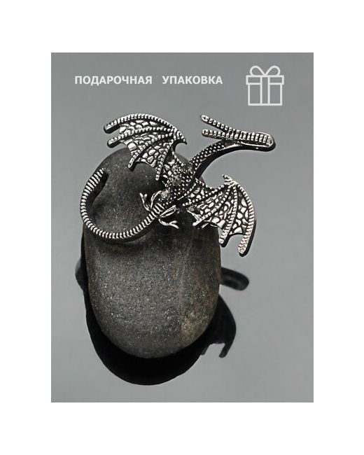 Petro-Jewelry Брошь бижутерный сплав стразы подарочная упаковка серебряный