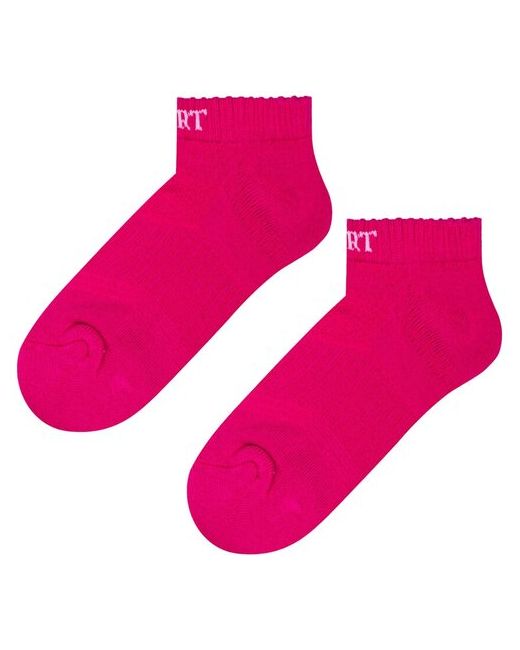 Palama носки укороченные махровые размер 23 красный