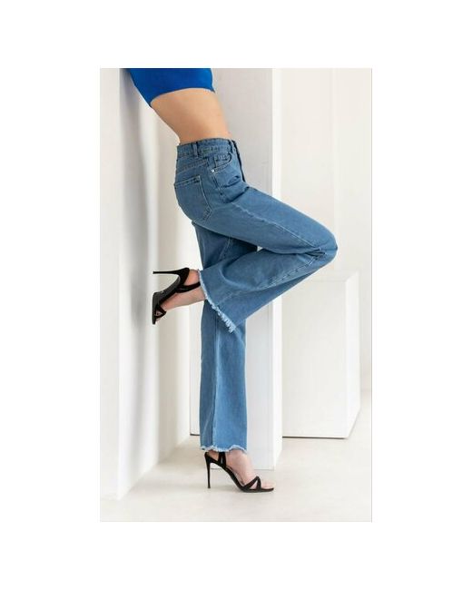 Blue Hill Jeans Джинсы прямые завышенная посадка размер 36