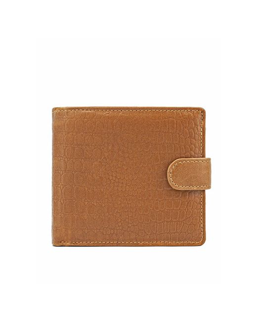 Pellecon Портмоне 113-301-4 гладкая фактура на кнопках 3 отделения для банкнот карт и монет потайной карман подарочная упаковка