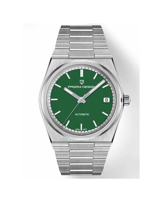 Pagani Design Наручные часы Часы наручные PD-1753 GREEN зеленый серебряный