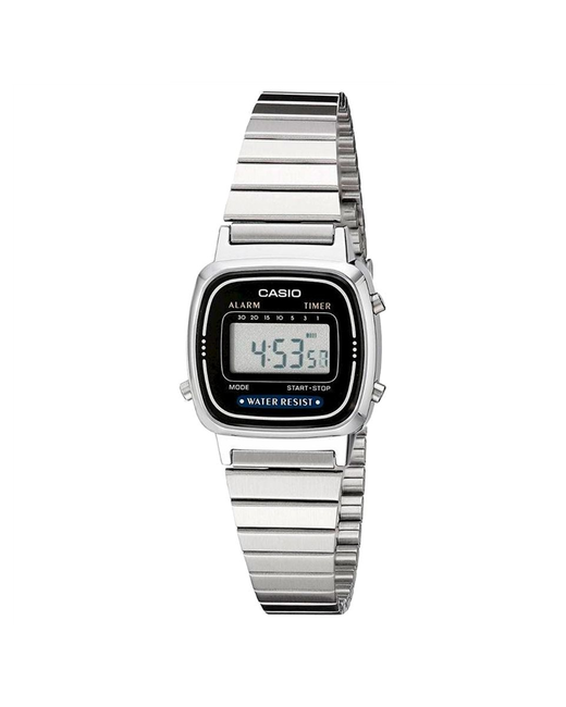 Casio Наручные часы Часы наручные Vintage LA670WA-1 Гарантия 2 года серый серебряный