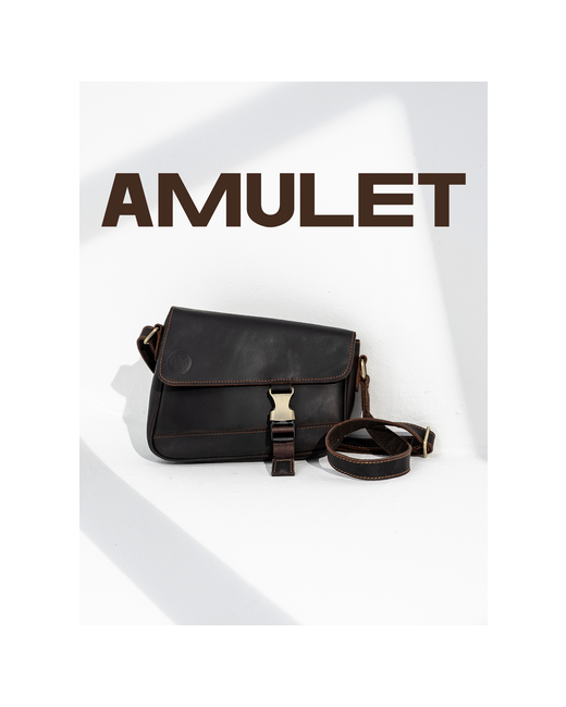 Amulet Сумка сэтчел трапеция 999222 повседневная внутренний карман регулируемый ремень