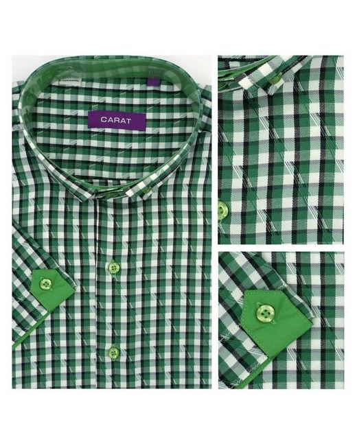 Carat Рубашка размер M зеленый