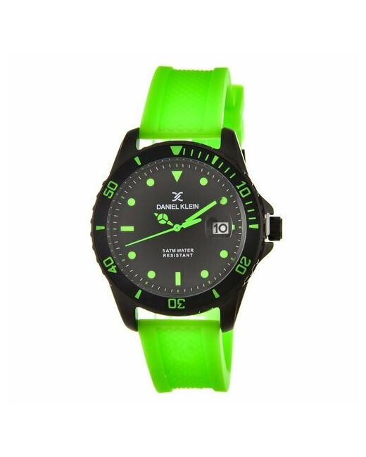 Daniel klein Наручные часы Часы 12856-3 зеленый черный