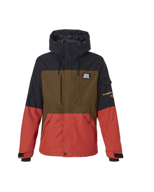 Rehall Куртка для сноубординга мембранная водонепроницаемая регулируемый капюшон вентиляция воздухопроницаемая ветрозащитная карманы карман ски-пасса регулируемые манжеты размер XXL красный