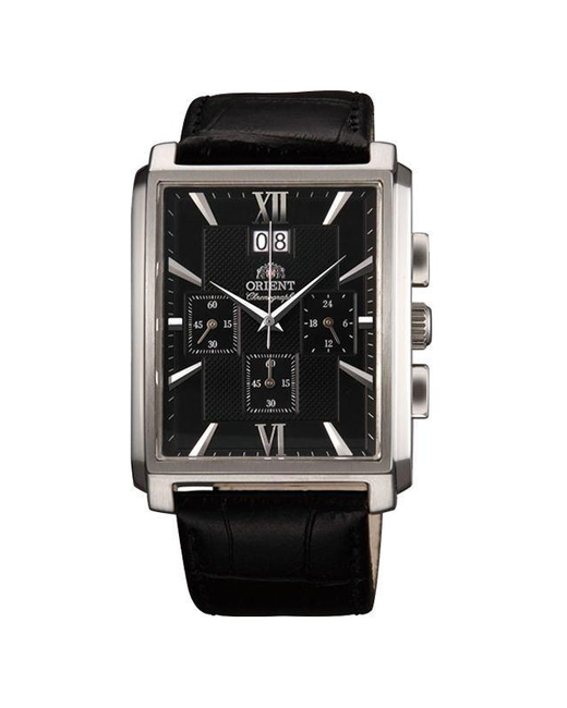 Orient Наручные часы Японские наручные FTVAA003B черный серебряный