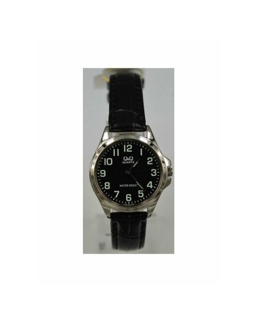 Q&Q Наручные часы жен QA07-305 серебряный черный