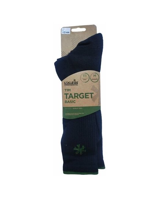 Norfin носки 1 пара высокие утепленные размер 39-41 зеленый черный