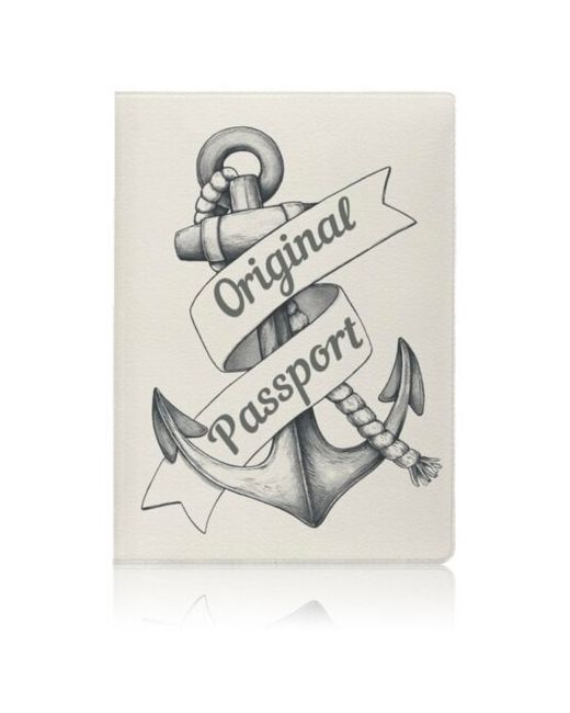 iLikeGift Обложка для паспорта черный