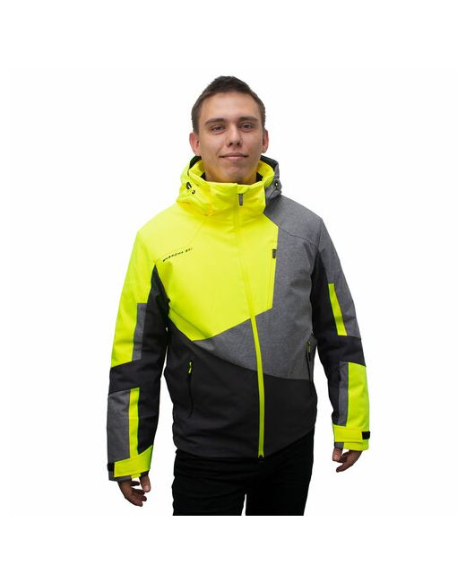 Whs Куртка демисезон/зима размер 52 черный желтый