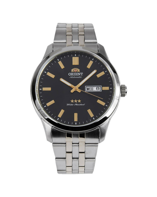 Orient Наручные часы Часы наручные SAB0B009BB Гарантия 2 Года черный серебряный