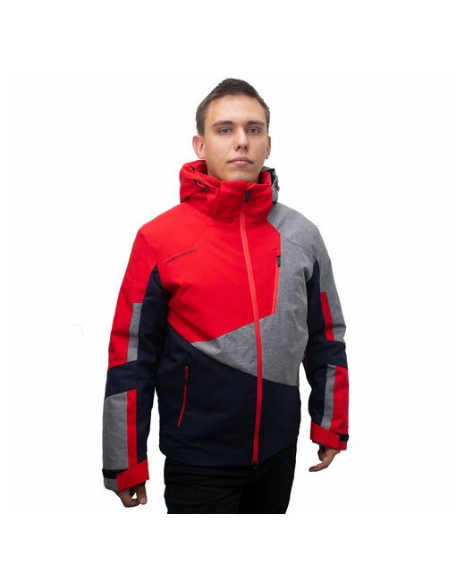 Whs Куртка демисезон/зима размер 54 черный красный