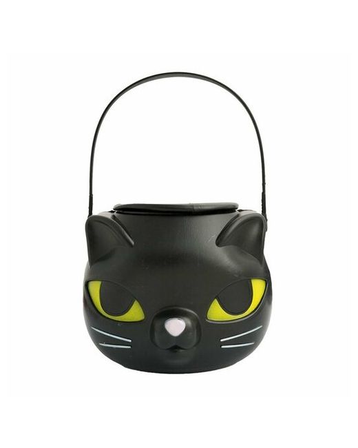 Toro D'oro Карнавальная декоративная тарелка Конфетница Черная кошка Хэллоуин Halloween Карнавальные аксессуары