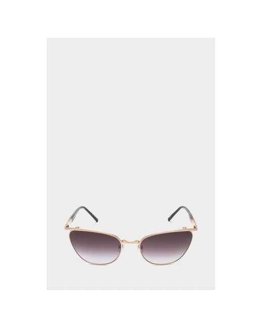 Matsuda Солнцезащитные очки кошачий глаз оправа металл
