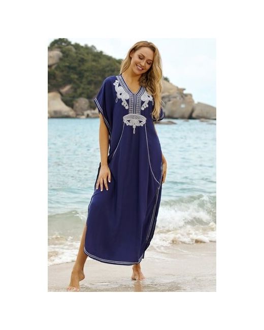 Romany Пляжное платье размер Универсальный синий