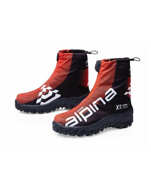 Alpina Ботинки зимние размер 44 черный красный