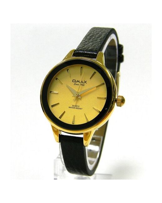 Omax Наручные часы на ремешке желтый черный