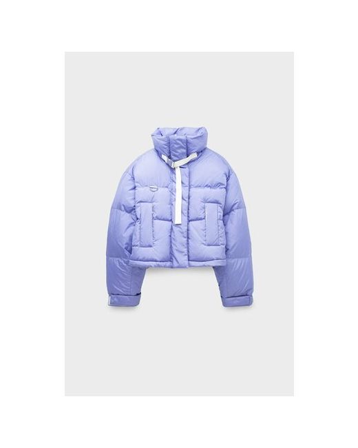 Shoreditch Ski Club Куртка демисезон/зима укороченная силуэт свободный карманы влагоотводящая капюшон размер 40
