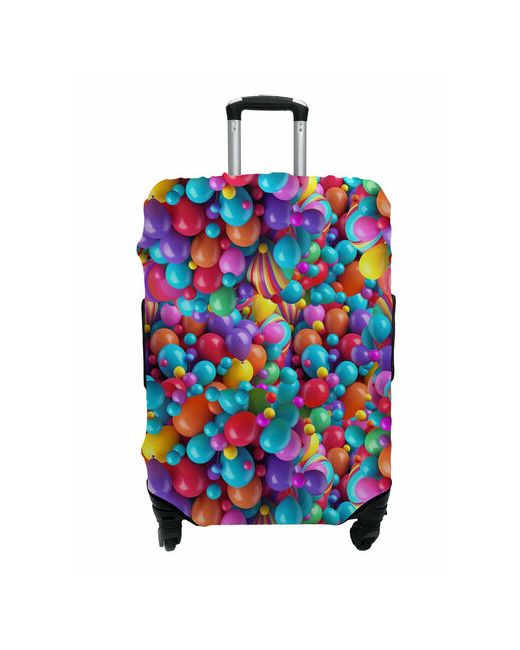 Marrengo Чехол для чемодана полиэстер текстиль размер мультиколор