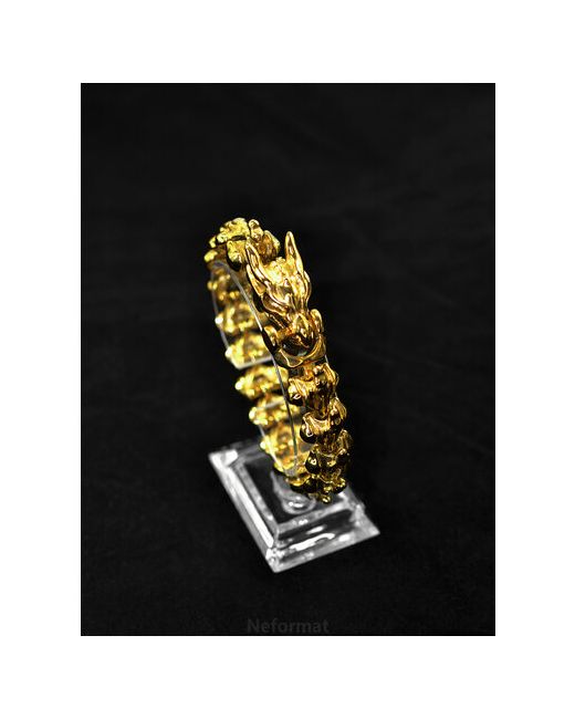 Neformat Браслет Dragon gold из медицинской нержавеющей стали