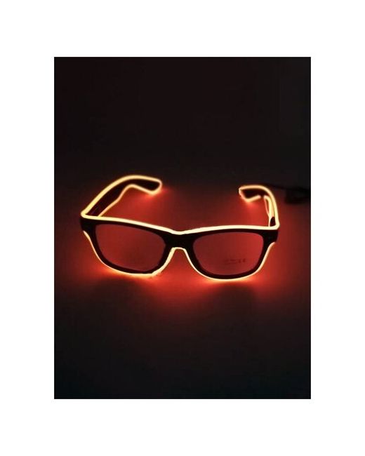 Riota Карнавальные неоновые светодиодные светящиеся очки с подсветкой Riotaна Хэллоуин Неон