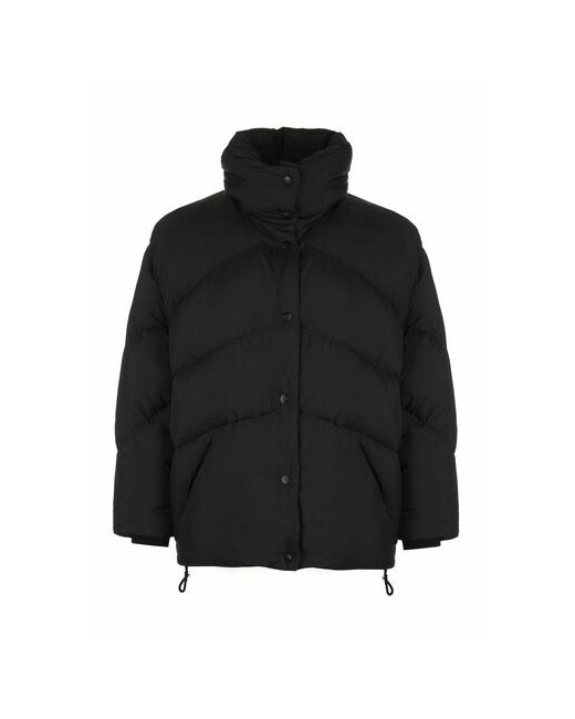Duno куртка демисезон/зима средней длины силуэт прямой капюшон карманы размер 44