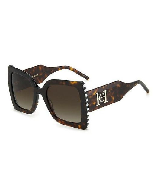 Carolina Herrera Солнцезащитные очки бабочка с защитой от УФ градиентные для черепаховый