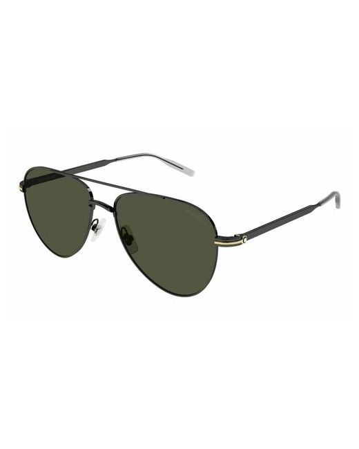 Mont Blanc Солнцезащитные очки авиаторы для серый