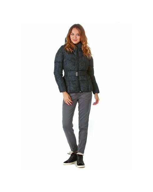 Deha Куртка средней длины силуэт полуприлегающий капюшон пояс/ремень карманы размер XS